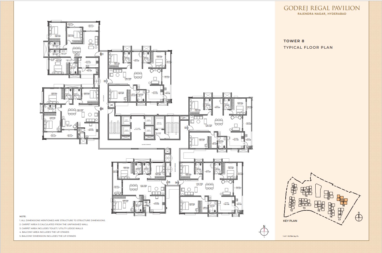 Tower E Floor Plan